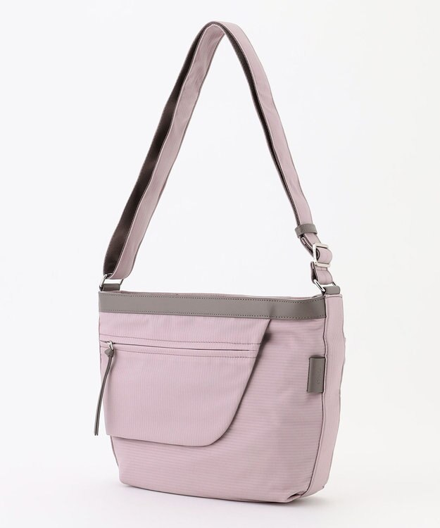 Y'SACCS コーデュロイライクナイロンショルダー ピンク