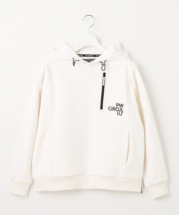 PW CIRCULUS 【WOMEN】DIMPLE  プルオーバー ゴルフウェア レディース ホワイト系