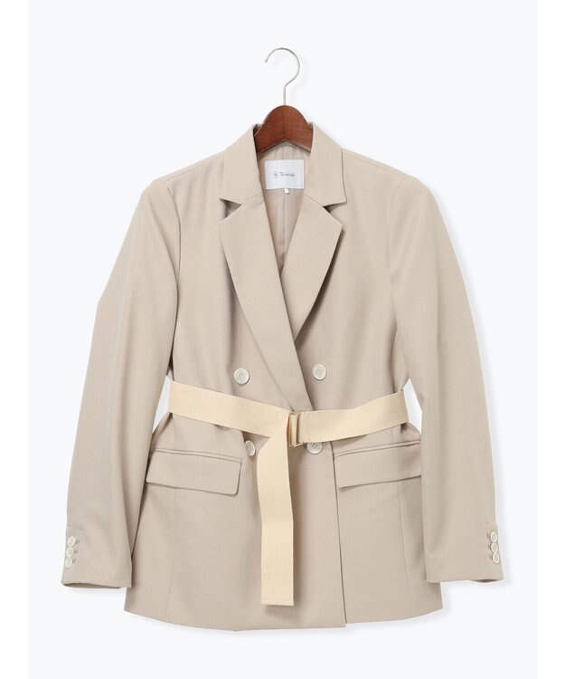 Te chichi デタッチベルトテーラードジャケット《2026 spring catalog item》 ベージュ