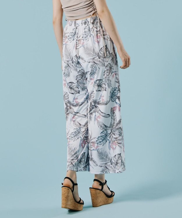 San-ai Resort（三愛水着楽園） ロングパンツ　M　【San-ai Resort（サンアイリゾート）】 ホワイト