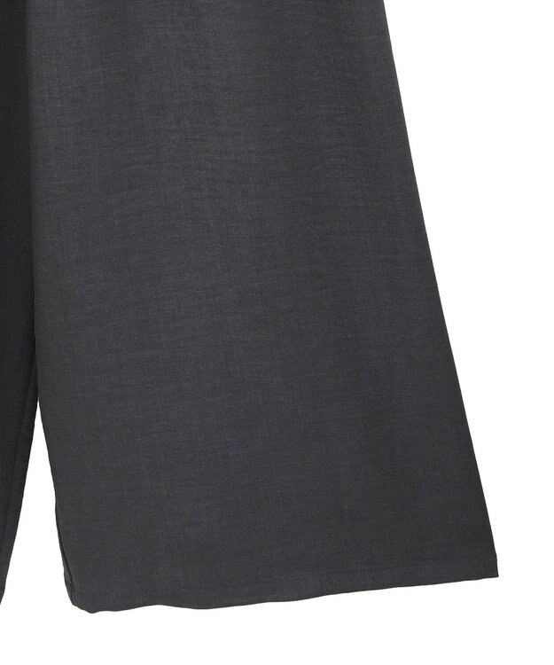 Green Parks 接触冷感麻調ゆったりサロペット Gray