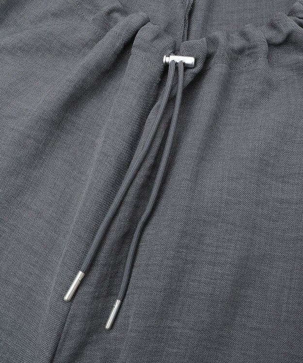 Green Parks 接触冷感麻調ゆったりサロペット Gray