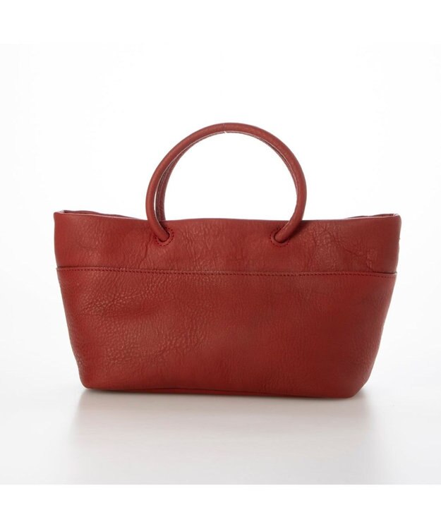 UNBILLION ペルケ perche / 姫路レザー丸手ハンドル2wayショルダー レッド