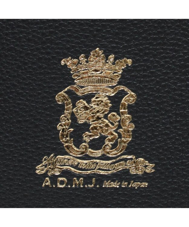 A.D.M.J. 【牛革】モーツァルト/スパニッシュレザーバイカラーWジップトートM マリノ