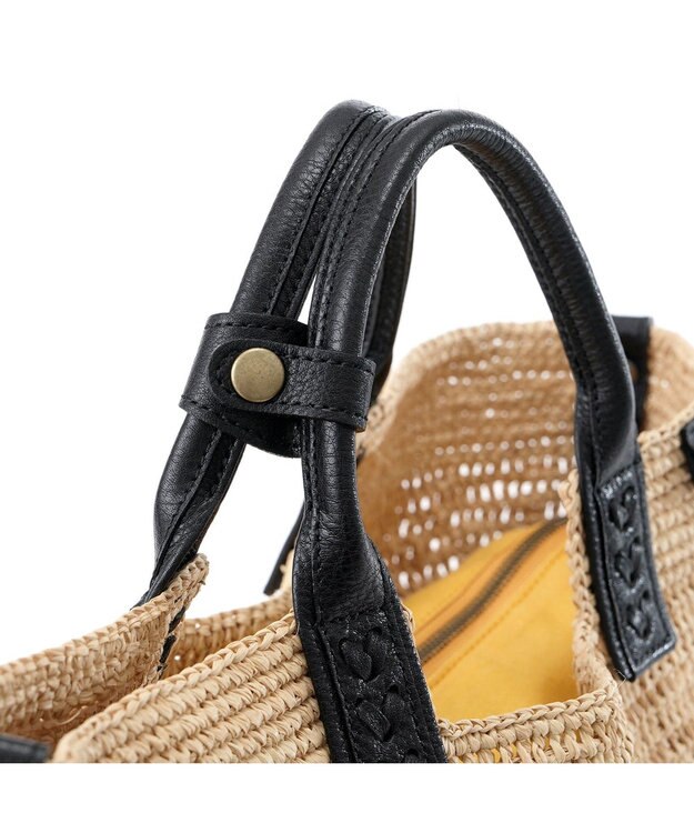 IBIZA ラフィア　２ＷＡＹバッグ　（Ｌ） ベージュ