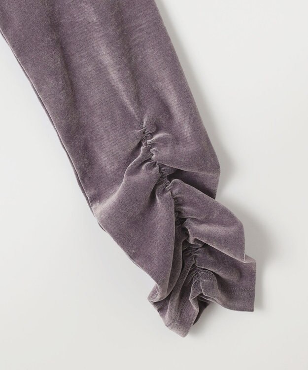 組曲 S チュールフロッキー カットソー ライラック系