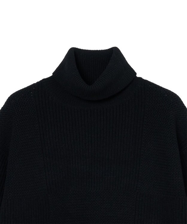 JOSEPH 【洗える】ソフトウールハイネックニット Black