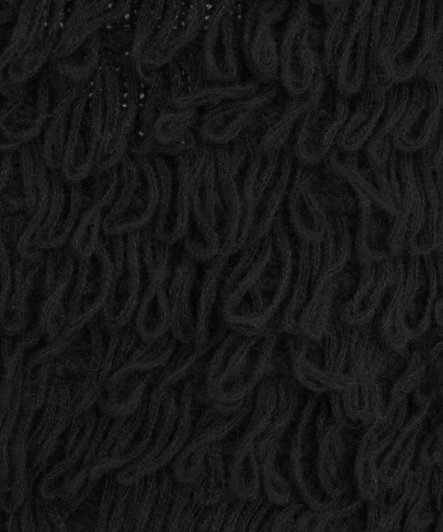 Green Parks ループニットベスト Black