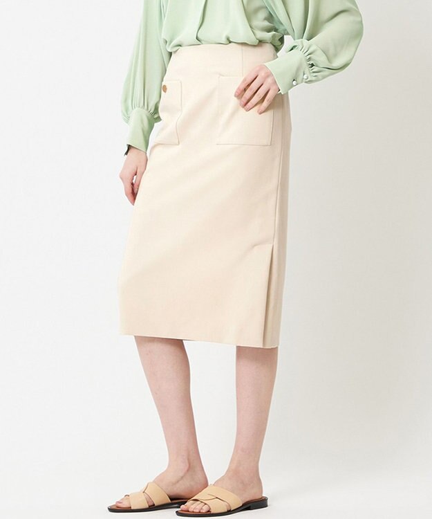 BEIGE， LAUREL / タイトスカート Sand