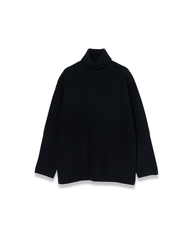 JOSEPH 【洗える】ソフトウールハイネックニット Black
