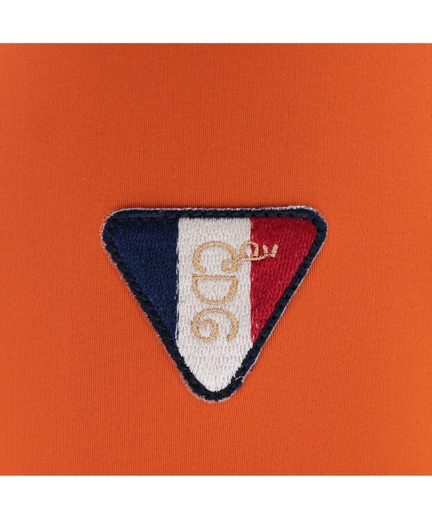 A.D.M.J. 【魔法の様に軽い】マジックライト/フラッグワッペンバニティバッグM マンゴー