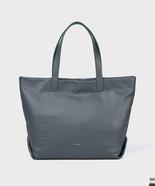 Paul Smith ボクシーバルーン トートバッグ ブルーグレー