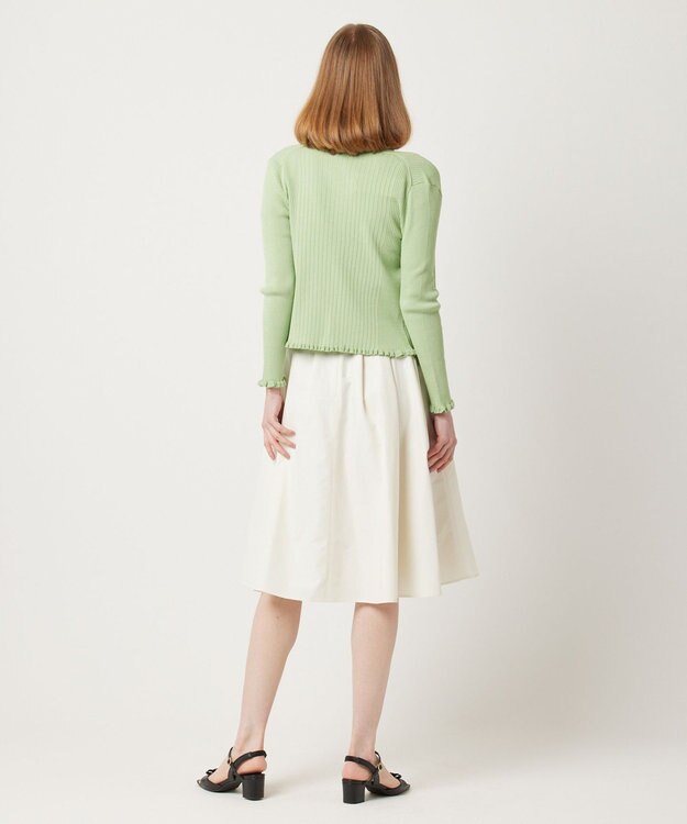 TOCCA 【大人百花掲載】【洗える】SPRING PICNIC CARDIGAN カーディガン グリーン系