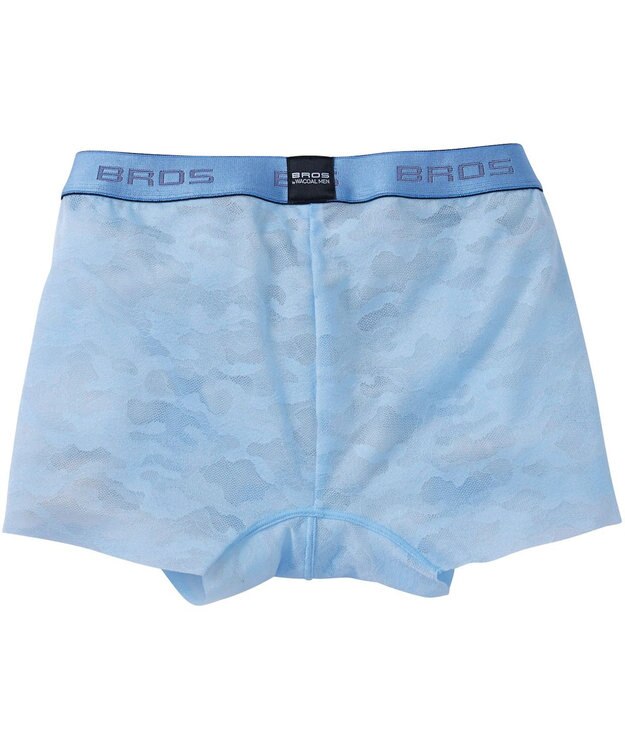 WACOAL MEN ボクサーパンツ 「レースボクサー」 通気性 フロント快適グラマラス 前閉じ GT3340 /ブロス バイ ワコールメン サックス