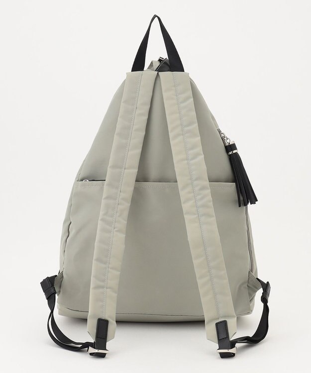 LA BAGAGERIE トライアングルリュックサック ライトグレー
