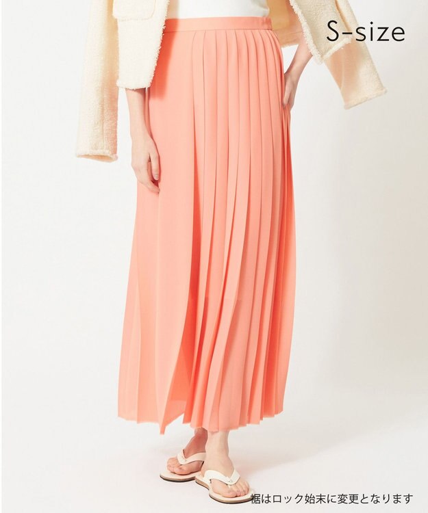 BEIGE， 【S-size】PARM / プリーツスカート Apricot