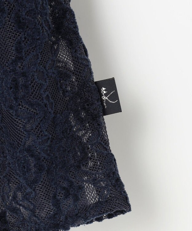 組曲 KIDS 【110-140㎝】スノウレース ワンピース ネイビー