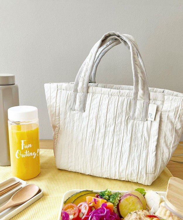 ROOTOTE 6423【簡易保冷】PT.サーモキーパー.キルティング-A 01：アイボリー