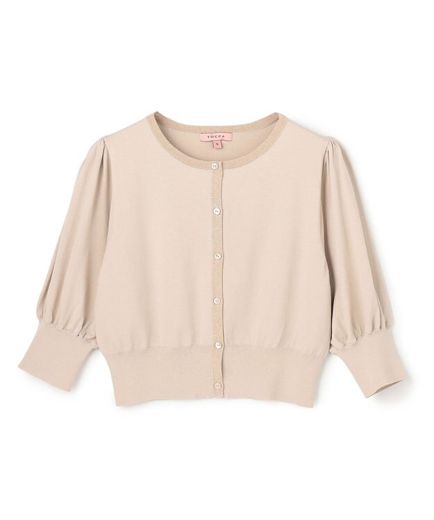 TOCCA 【鈴木ゆうかさん着用】BALOON カーディガン ブラウン系