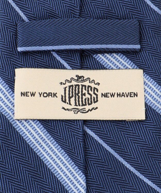 J.PRESS MEN 【STRUCTURE MIX COLLECTION】レジメンタル ネクタイ ダルブルー系1