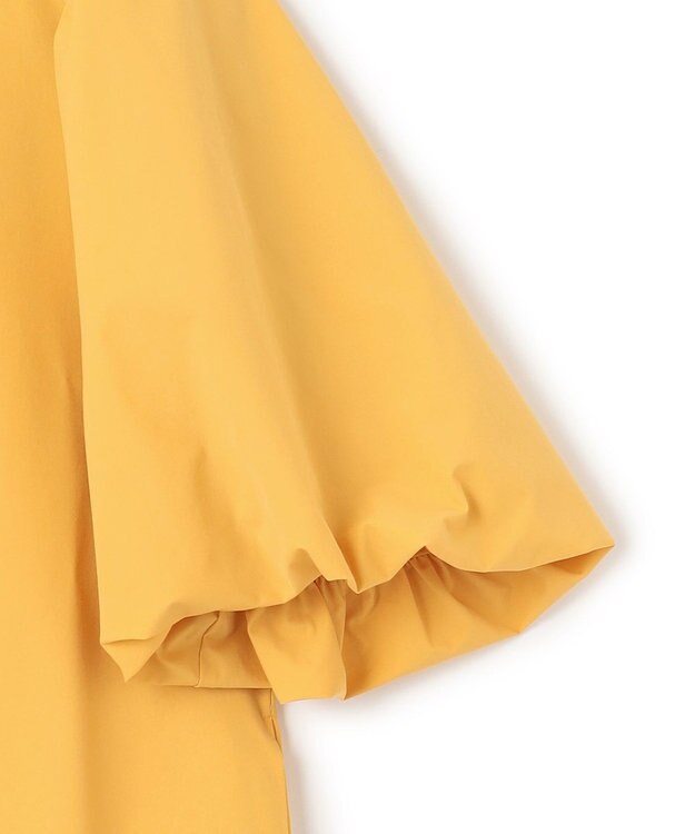 UNFILO FINE MOVE ボリュームスリーブ ワンピース マリーゴールド