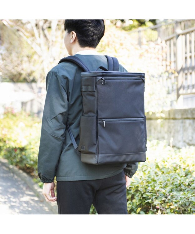 エース バッグパック グリーン系 1気室 PC タブレット収納 リュック