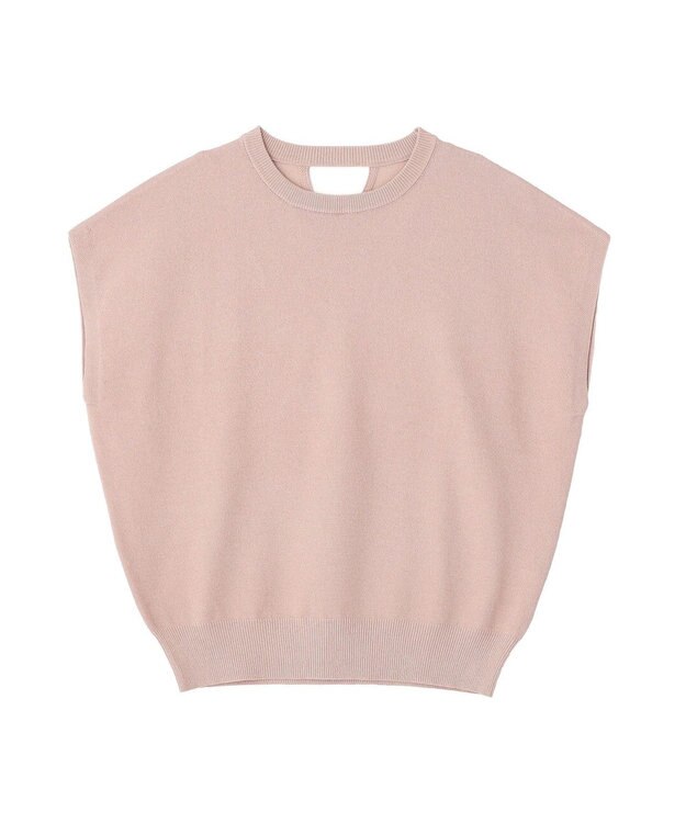 AMERICAN HOLIC 【WEB限定】接触冷感ラメフレンチスリーブニットプルオーバー Pink