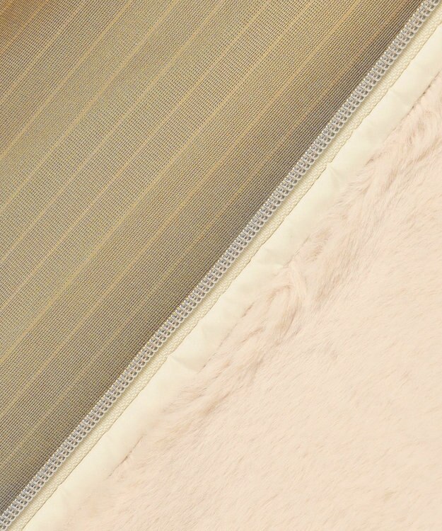 23区GOLF いつものスタイリングをアップデート【WOMEN】ファーフレンチ ベスト アイボリー系