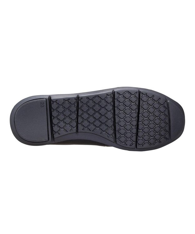 REGAL FOOT COMMUNITY 【レッドウッドリバーミネトンカ】M01C キルトリボン カジュアルシューズ ブラック