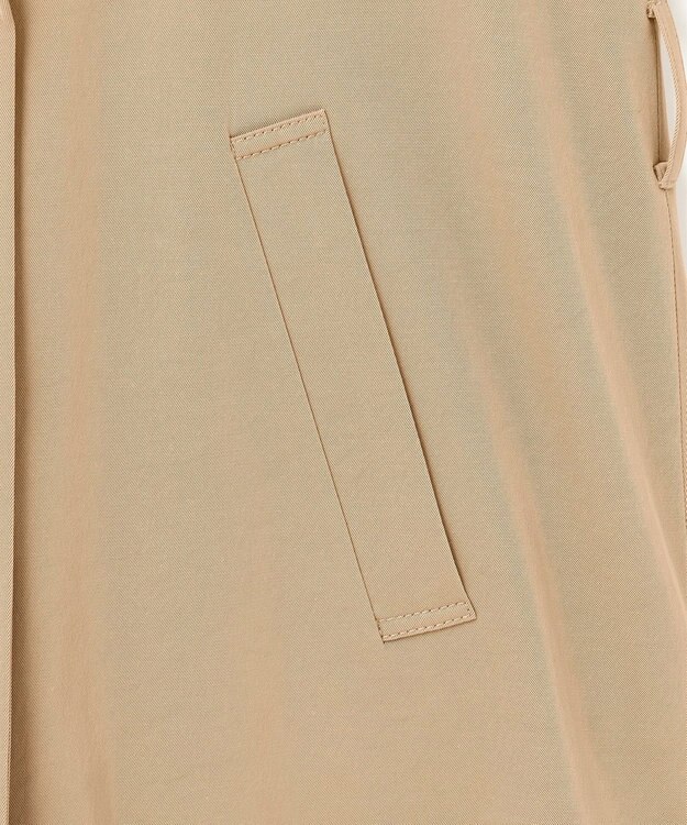 ICB トリアセコットンギャバジン ショートトレンチコート ベージュ系