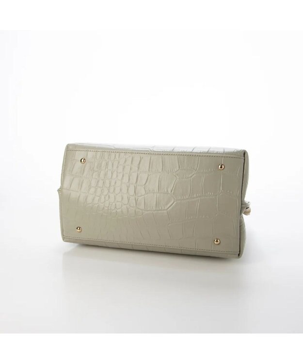 UNBILLION perche ゴートユーティリティヒネリかぶせトートS CGRY