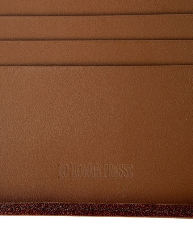 ACE BAGS & LUGGAGE LO HOMME PRESSE アルカイックAC 本革 小銭入れつき二つ折り財布 71895 ロ・オム・プレッセ ブラウン