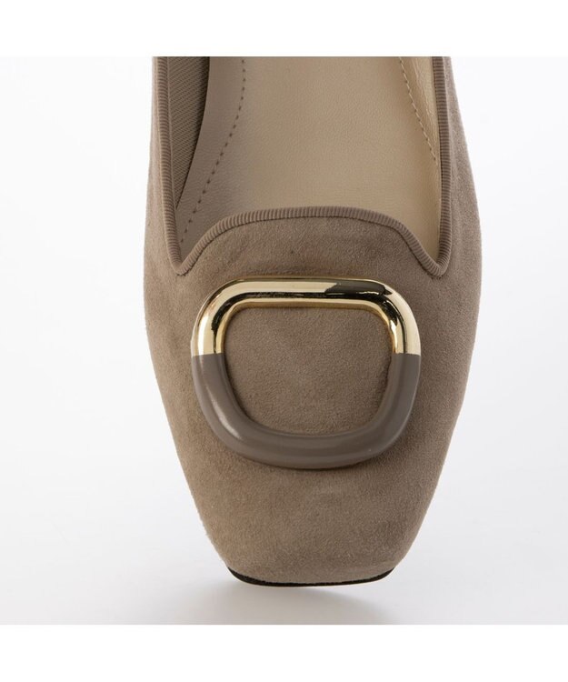 Riz raffinee <Riz raffinee>バックルオペラパンプス ベージュスエード