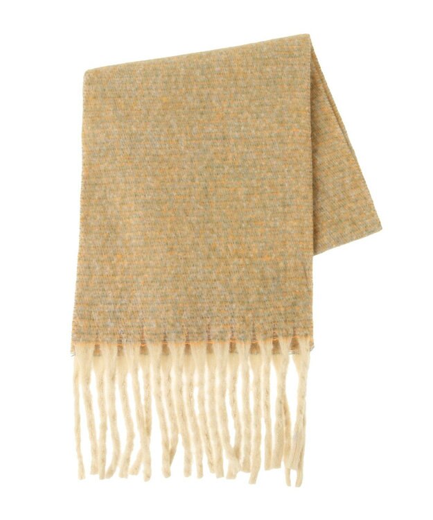 Green Parks ・ミックスニットマフラー Yellow