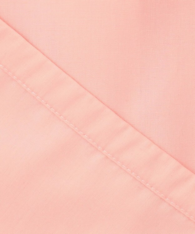 Feroux 【洗える】ショート丈ドロスト シャツ ピンク系