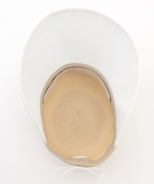 23区GOLF 【WOMEN】ブレードキャップ　UV対策紫外線対策に！日常使いもしやすいレースデザイン ホワイト系