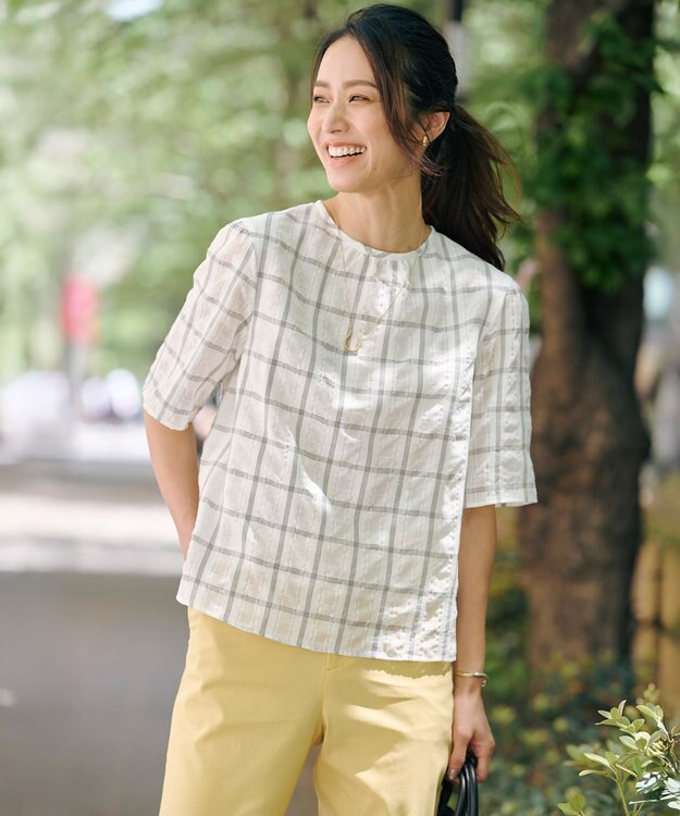 J.PRESS LADIES 【リバーシブル】ツイスト ネックレス ケシウスゴールド系