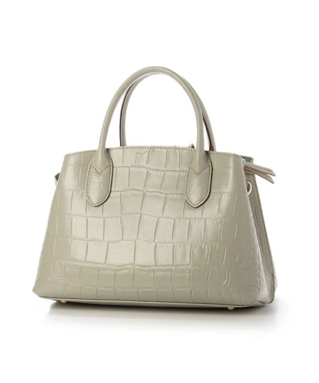 UNBILLION perche ゴートユーティリティヒネリかぶせトートS CGRY