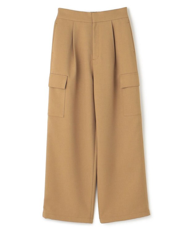 uncrave 【防シワ・洗濯機洗い可】ドライタッチツイル カーゴ パンツ（uncrave STANDARD） キャメル