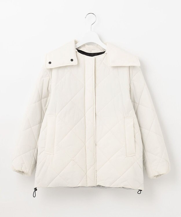 UNFILO 【訳ワリ特価】HOTOPIA キルティングジャケット アイボリー系