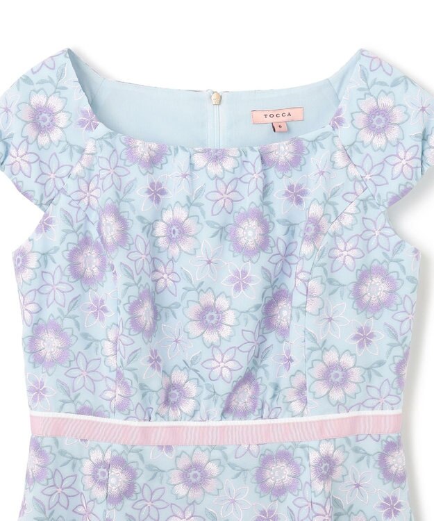 TOCCA 【Archive Collection】【消臭・洗える】GERANIUM ドレス ラベンダー系