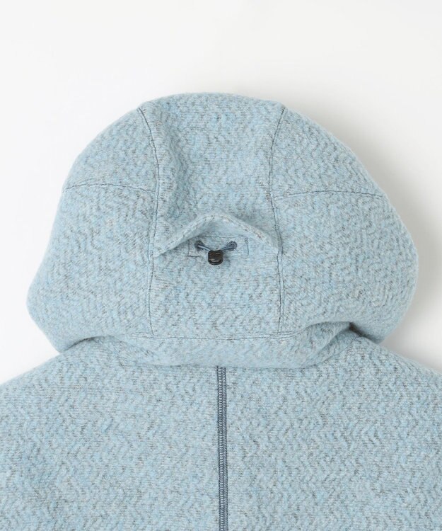 JOSEPH ABBOUD MOUNTAIN 【軽量/ソフト/サスティナブル/男女兼用/ライナードッキング対応】 リサイクルウールボア ベスト サックスブルー系