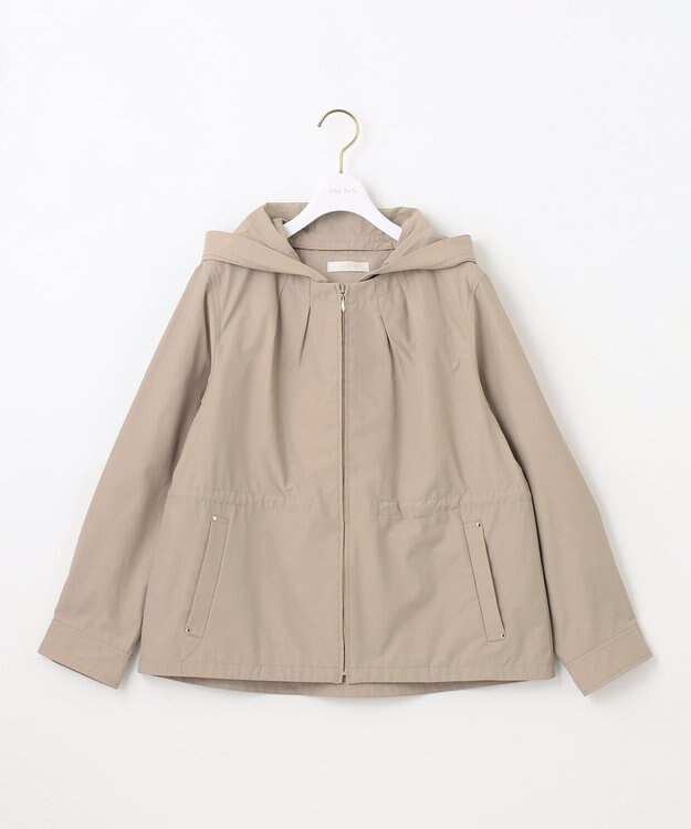 ANY SIS 【撥水/花粉対策】2WAYフーディー ブルゾン ベージュ