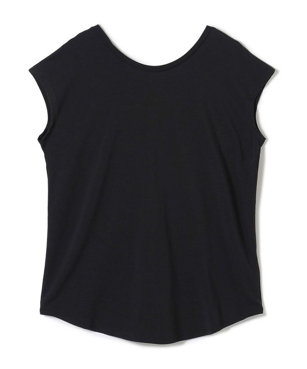 Chacott Chacott BALANCE ツイストアクセント2WayTシャツ ブラック