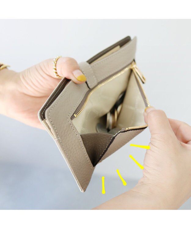 PELLE BORSA スリムウォレット Reinette Goods レネットグッズ 4707 オフホワイト