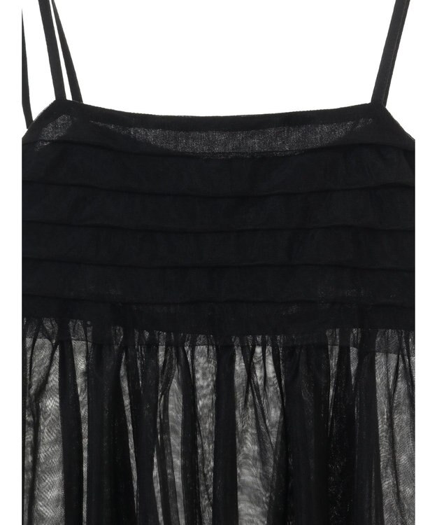 AMERICAN HOLIC チュールボリュームキャミ Black