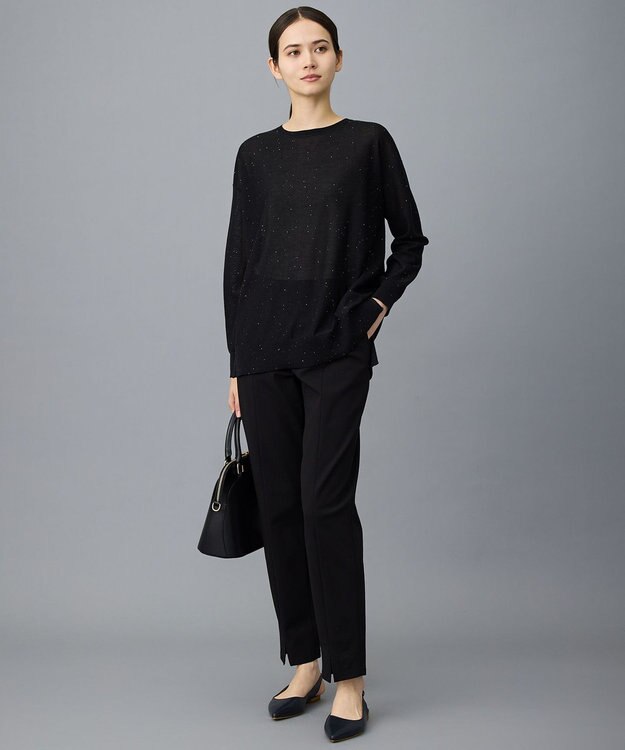 自由区 【カタログ掲載】バックストラップコンフォート サンダル ネイビー