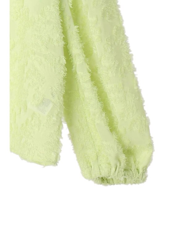 Green Parks シャギージャガードプルオーバー Green