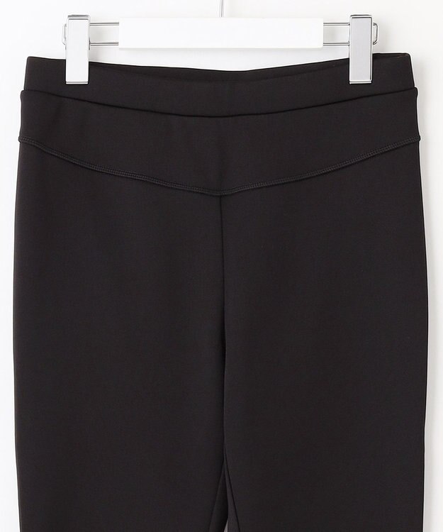 23区GOLF 【WOMEN】【吸湿発熱・ストレッチ】ストレッチ裏フリース レギパン ブラック系