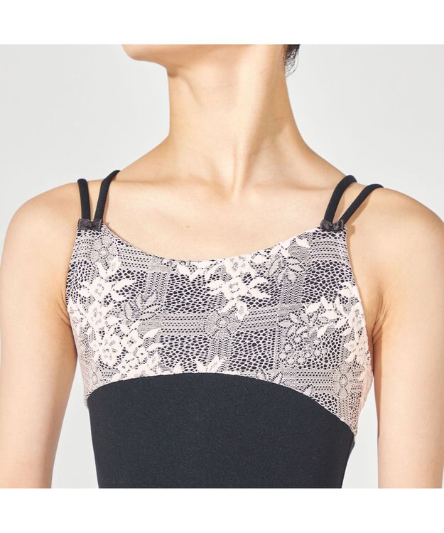 Chacott キャミソールレオタード ピンク